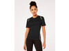 Kustom Kit Women`s Regular Fit Cooltex® Contrast Tee, Black/Fluorescent Lime, XL bedrucken, Art.-Nr. 002111615