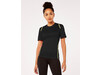 Kustom Kit Women`s Regular Fit Cooltex® Contrast Tee, Black/Fluorescent Orange, S bedrucken, Art.-Nr. 002111682