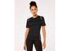 Kustom Kit Women`s Regular Fit Cooltex® Contrast Tee, Black/Black, XS bedrucken, Art.-Nr. 002111521
