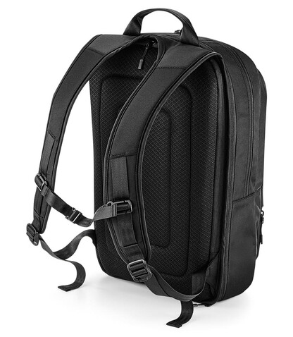 Quadra Pitch Black 24 Hour Backpack, Black, One Size bedrucken, Art.-Nr. 007301010