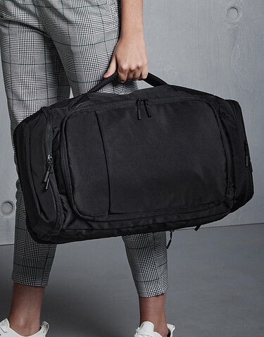 Quadra Pitch Black 72 Hour Weekender, Black, One Size bedrucken, Art.-Nr. 008301010