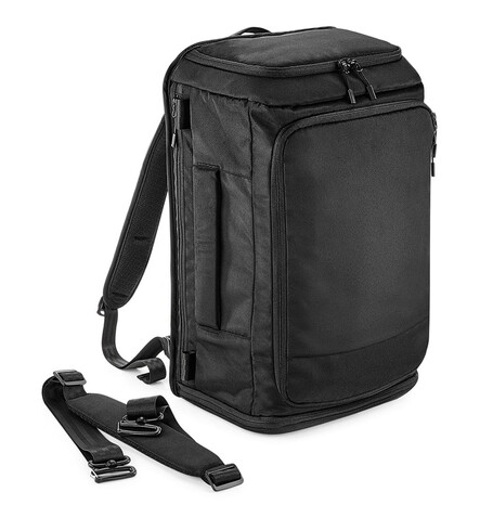 Quadra Pitch Black 72 Hour Weekender, Black, One Size bedrucken, Art.-Nr. 008301010