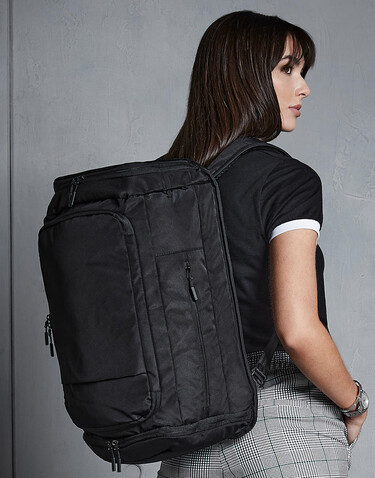 Quadra Pitch Black 72 Hour Weekender, Black, One Size bedrucken, Art.-Nr. 008301010