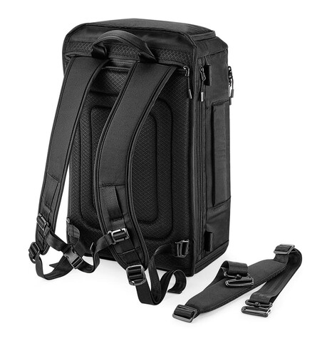 Quadra Pitch Black 72 Hour Weekender, Black, One Size bedrucken, Art.-Nr. 008301010