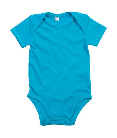 BabyBugz Baby Bodysuit, Surf Blue Organic, 3-6 bedrucken, Art.-Nr. 010473312