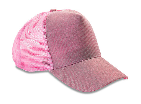 Result Caps New York Sparkle Cap, Baby Pink, One Size bedrucken, Art.-Nr. 014344230