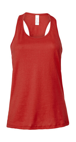 Bella Jersey Racerback Tank, Red, S bedrucken, Art.-Nr. 023064003
