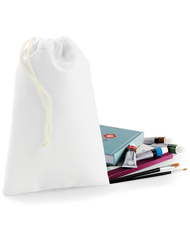 Bag Base Sublimation Stuff Bag, White, XS bedrucken, Art.-Nr. 023290002