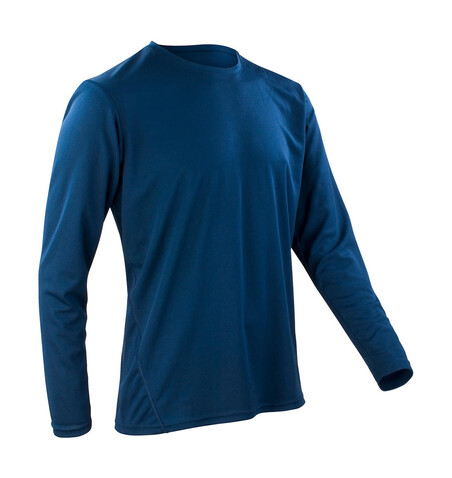 Result Performance T-Shirt LS, Navy, 2XL bedrucken, Art.-Nr. 036332007