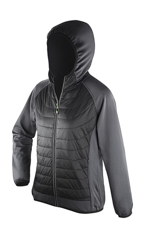 Result Women`s Zero Gravity Jacket, Black/Grey, 2XS bedrucken, Art.-Nr. 057331591