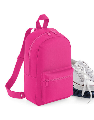 Bag Base Mini Essential Fashion Backpack, Powder Pink, One Size bedrucken, Art.-Nr. 064294410