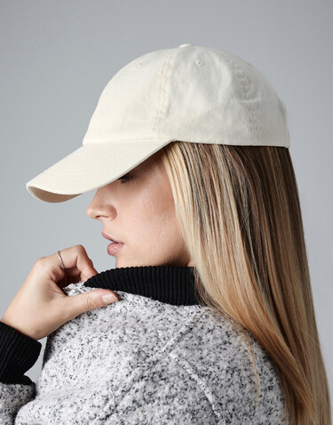 Beechfield Low Profile 6 Panel Dad Cap, Beige, One Size bedrucken, Art.-Nr. 066697150