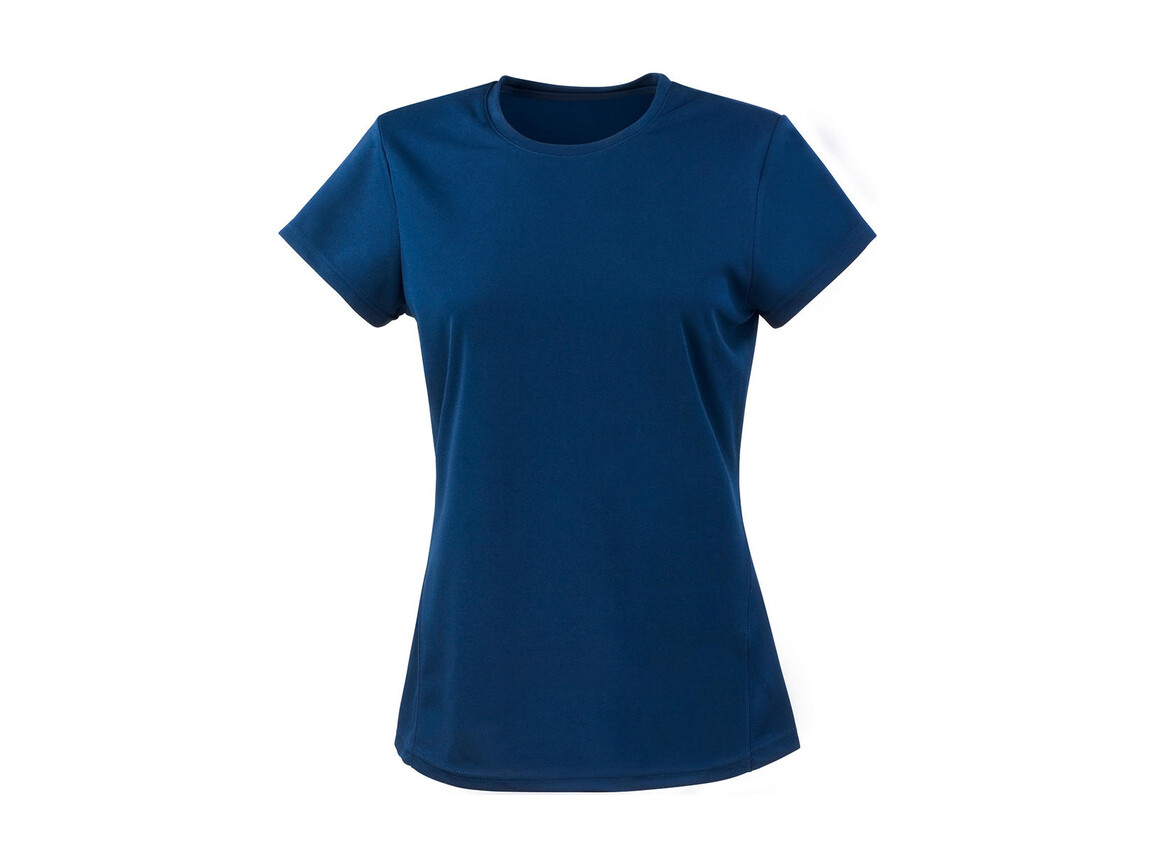 Result Ladies` Performance T-Shirt, Navy, L (14) bedrucken, Art.-Nr. 076332005