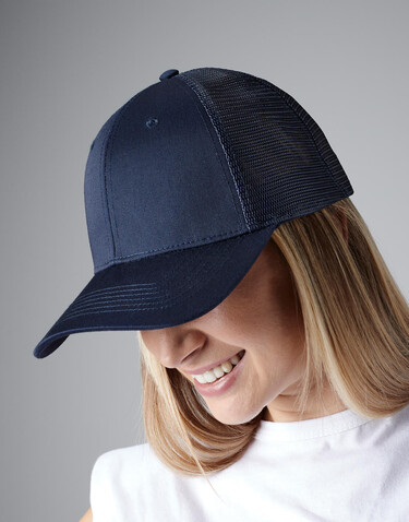 Beechfield Urbanwear Trucker, Navy/White_x000D_, One Size bedrucken, Art.-Nr. 078692070