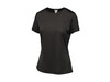 Regatta Women`s Torino T-Shirt, Black, 14 (40) bedrucken, Art.-Nr. 079171015