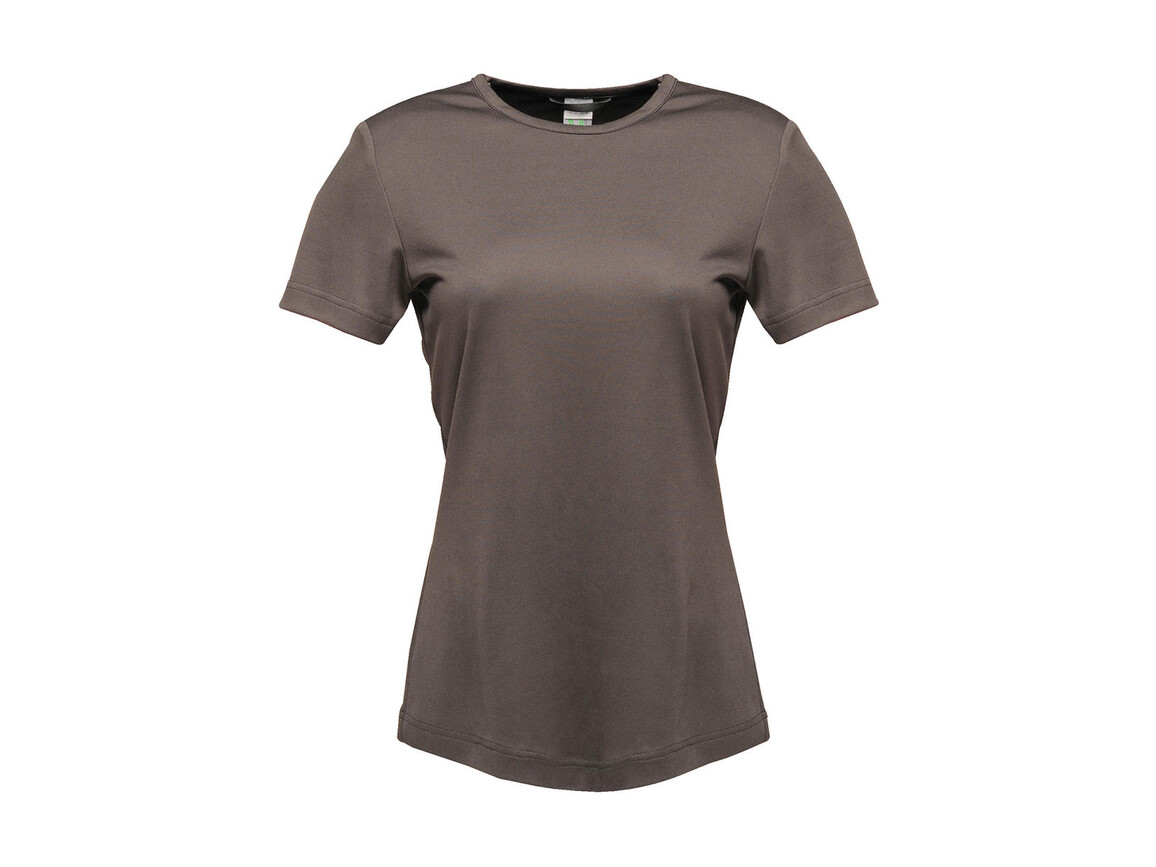 Regatta Women`s Torino T-Shirt, Seal Grey, 8 (34) bedrucken, Art.-Nr. 079171292
