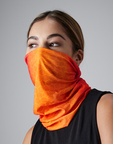 Beechfield Morf™ Geometric, Geo Orange, One Size bedrucken, Art.-Nr. 085694140