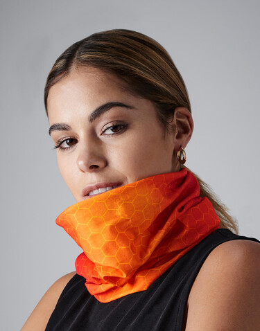 Beechfield Morf™ Geometric, Geo Orange, One Size bedrucken, Art.-Nr. 085694140