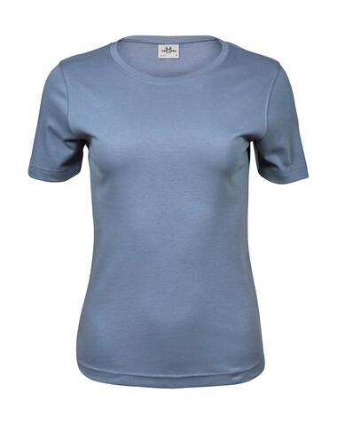 Tee Jays Ladies` Interlock T-Shirt, Flintstone, M bedrucken, Art.-Nr. 101540104