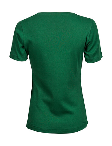 Tee Jays Ladies` Interlock T-Shirt, Deep Green, 2XL bedrucken, Art.-Nr. 101545107