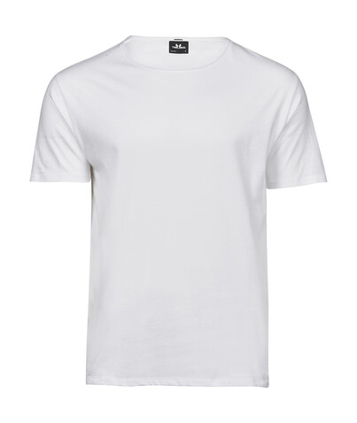 Tee Jays Raw Edge Tee, White, 3XL bedrucken, Art.-Nr. 110540008