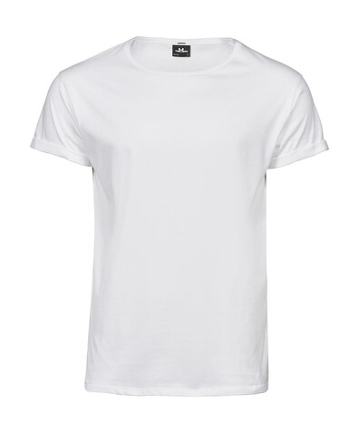 Tee Jays Roll-Up Tee, White, 2XL bedrucken, Art.-Nr. 112540007