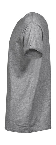 Tee Jays Roll-Up Tee, Heather Grey, 2XL bedrucken, Art.-Nr. 112541237