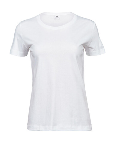 Tee Jays Ladies` Sof Tee, White, S bedrucken, Art.-Nr. 119540002