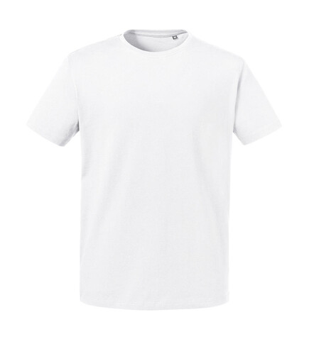 Russell Europe Men`s Pure Organic Heavy Tee, White, XS bedrucken, Art.-Nr. 126000002