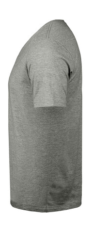 Tee Jays Luxury V-Neck Tee, Heather Grey, L bedrucken, Art.-Nr. 129541235