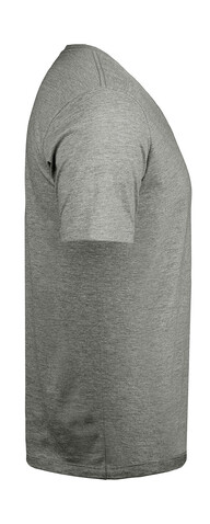 Tee Jays Luxury V-Neck Tee, Heather Grey, L bedrucken, Art.-Nr. 129541235
