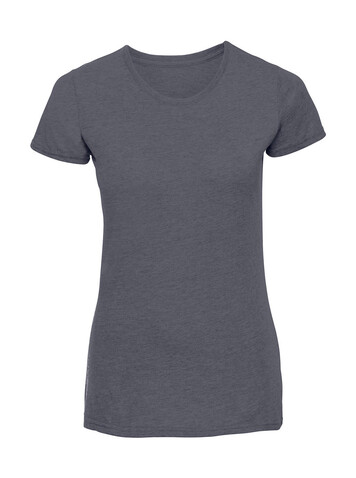 Russell Europe Ladies` HD T, Convoy Grey, 2XL bedrucken, Art.-Nr. 166001277