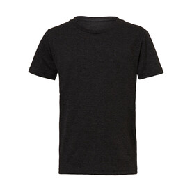 Bella Youth Triblend Jersey Short Sleeve Tee, Charcoal-Black Triblend, L bedrucken, Art.-Nr. 166061305 Bella Youth Triblend Jersey Short Sleeve Tee, Charcoal-Black Triblend, L bedrucken, Art.-Nr. 166061305