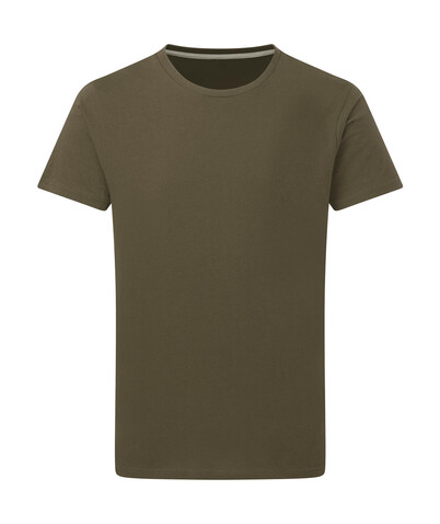 SG Signature Tagless Tee Men, Military Green, 2XL bedrucken, Art.-Nr. 170525065