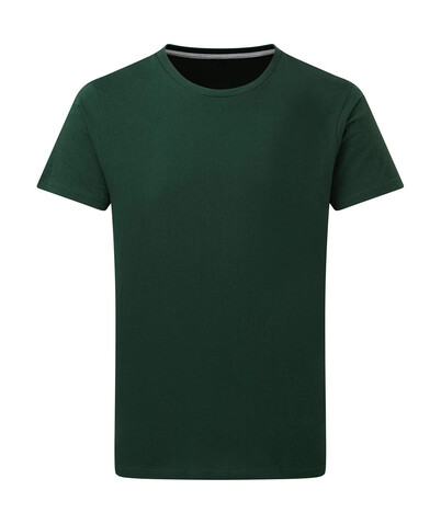 SG Signature Tagless Tee Men, Bottle Green, 2XL bedrucken, Art.-Nr. 170525405