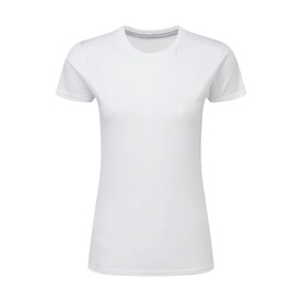 SG Signature Tagless Tee Women, White, XS bedrucken, Art.-Nr. 171520002