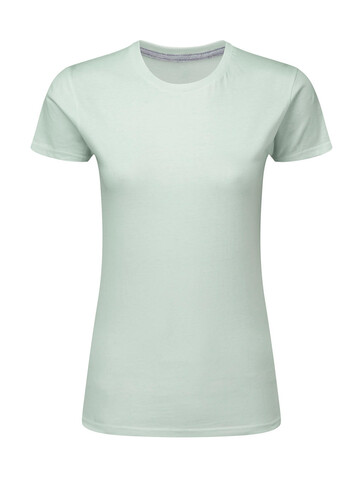 SG Signature Tagless Tee Women, Mercury Grey, 2XL bedrucken, Art.-Nr. 171521187