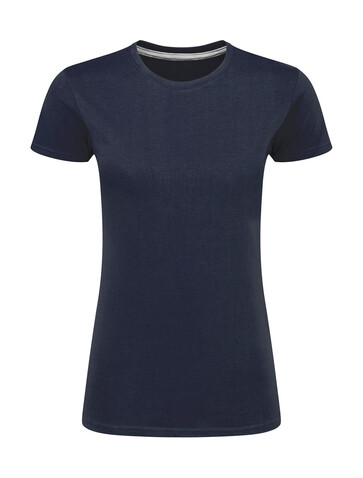 SG Signature Tagless Tee Women, Denim, M bedrucken, Art.-Nr. 171523194