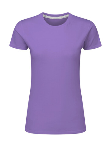 SG Signature Tagless Tee Women, Aster Purple, 2XL bedrucken, Art.-Nr. 171523487