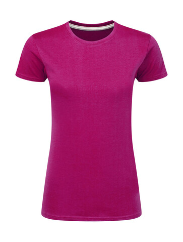 SG Signature Tagless Tee Women, Dark Pink, 2XL bedrucken, Art.-Nr. 171524237