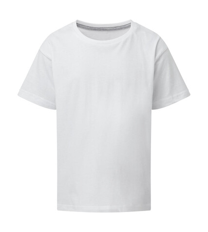 SG Signature Tagless Tee Kids, White, 104 (3-4/S) bedrucken, Art.-Nr. 172520003