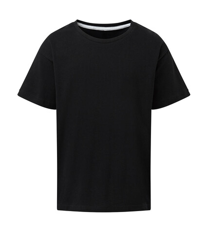 SG Signature Tagless Tee Kids, Dark Black, 116 (5-6/M) bedrucken, Art.-Nr. 172521044