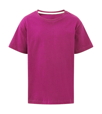 SG Signature Tagless Tee Kids, Dark Pink, 152 (11-12/2XL) bedrucken, Art.-Nr. 172524237