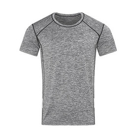 Stedman Recycled Sports-T Reflect Men, Grey Heather, S bedrucken, Art.-Nr. 176051233