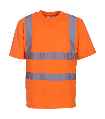 Yoko Fluo T-Shirt, Fluo Orange, XL bedrucken, Art.-Nr. 177774054