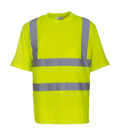 Yoko Fluo T-Shirt, Fluo Yellow, 2XL bedrucken, Art.-Nr. 177776055