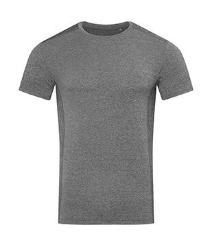 Stedman Recycled Sports-T Race Men, Grey Heather, 2XL bedrucken, Art.-Nr. 178051237