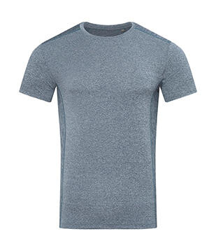 Stedman Recycled Sports-T Race Men, Denim Heather, L bedrucken, Art.-Nr. 178053205