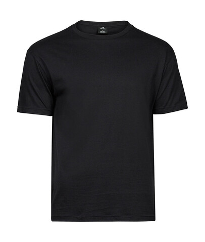 Tee Jays Men`s Fashion Sof Tee, Black, XL bedrucken, Art.-Nr. 185541016