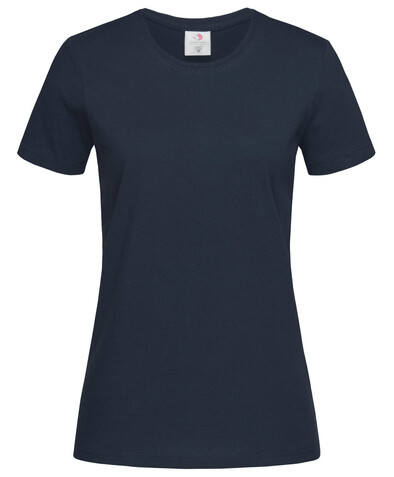 Stedman Classic-T Fitted Women, Blue Midnight, M bedrucken, Art.-Nr. 196052034